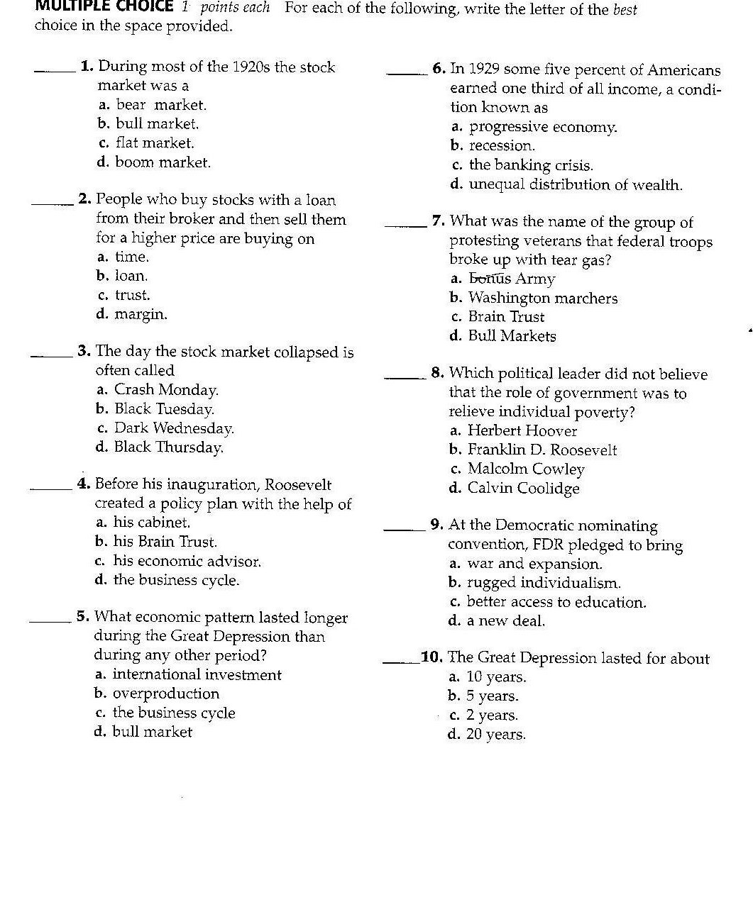 7th grade09-10: Monday, May 3