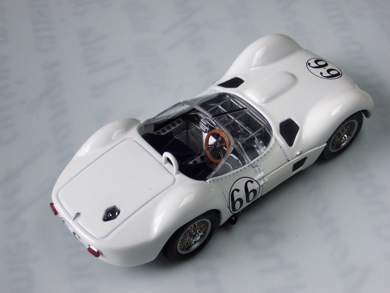JFB Models 1/43 – Maserati Birdcage N°6 – Vainqueur GP Wisconsin 1961