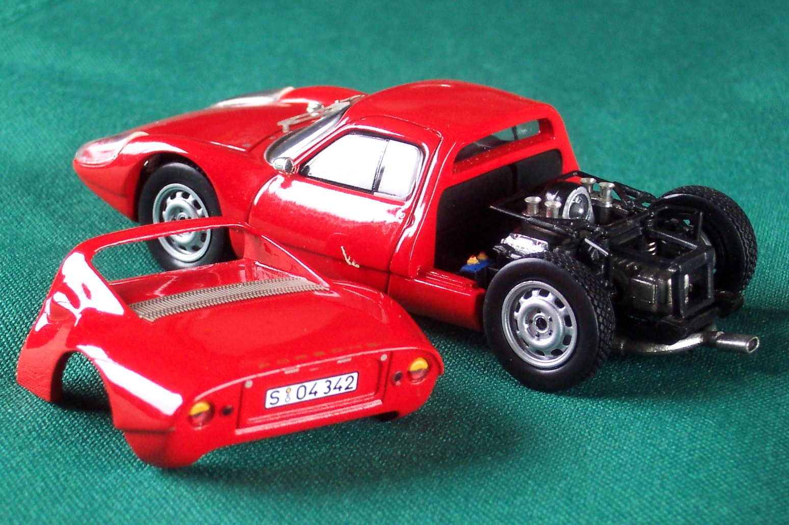 Miniature Vitesse 1/43 – Porsche 904 GTS Personnalisée N°62 – 24H Du Mans 1965