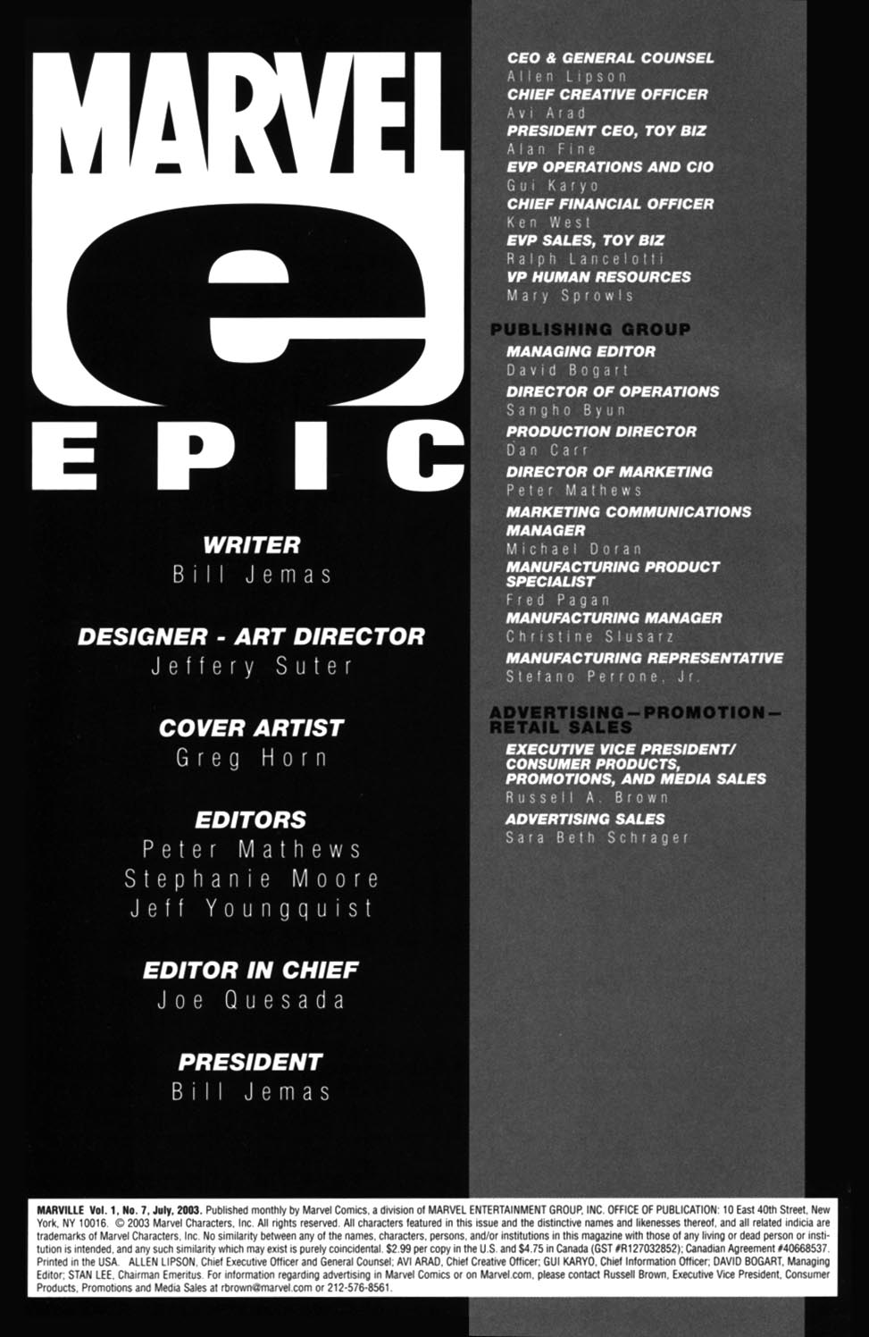 Read online Marville comic -  Issue #7 - 2