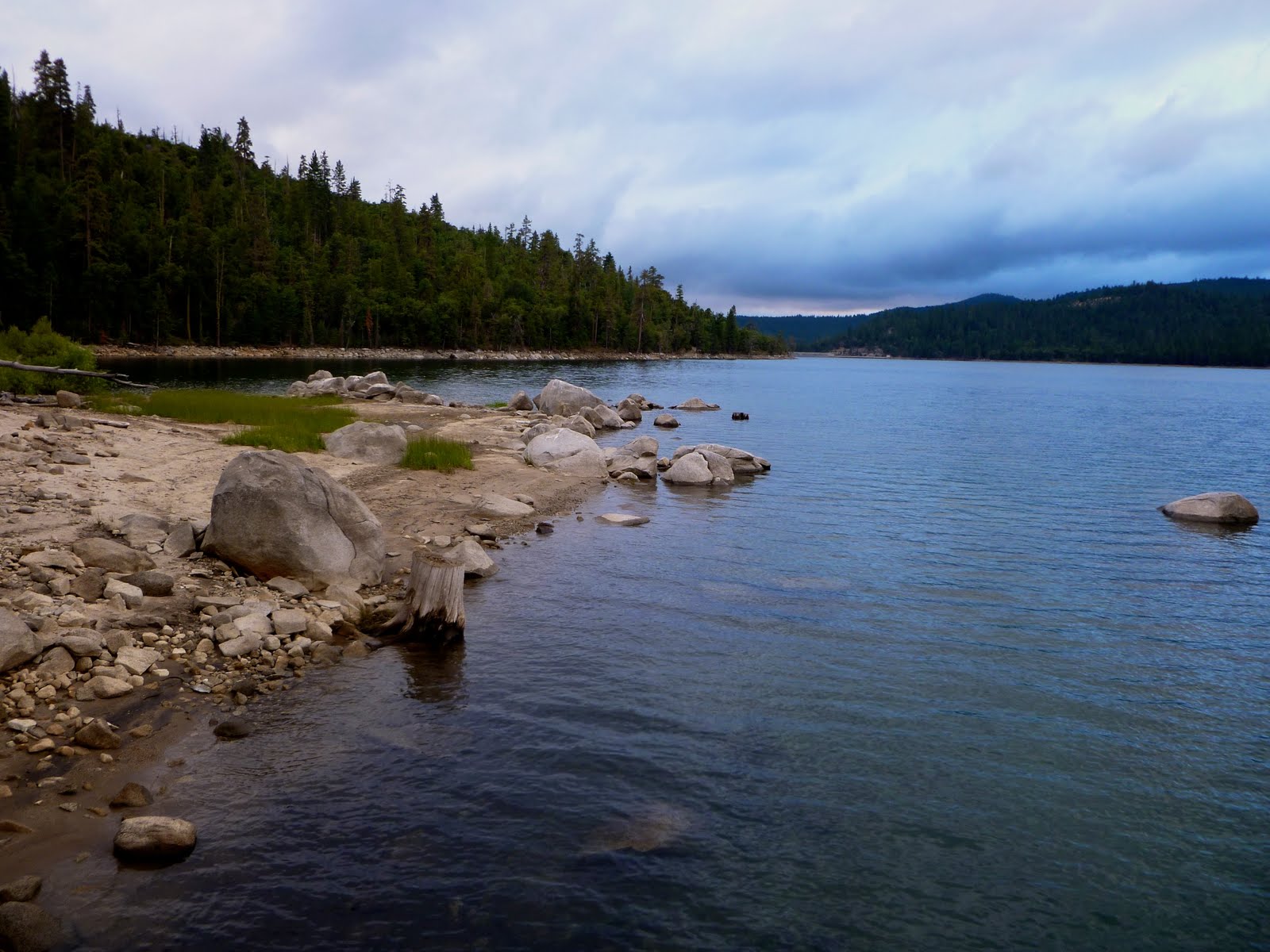 UP DOWN LONG WAY AROUND Cherry Lake near Yosmite by Peter Bruce Photo