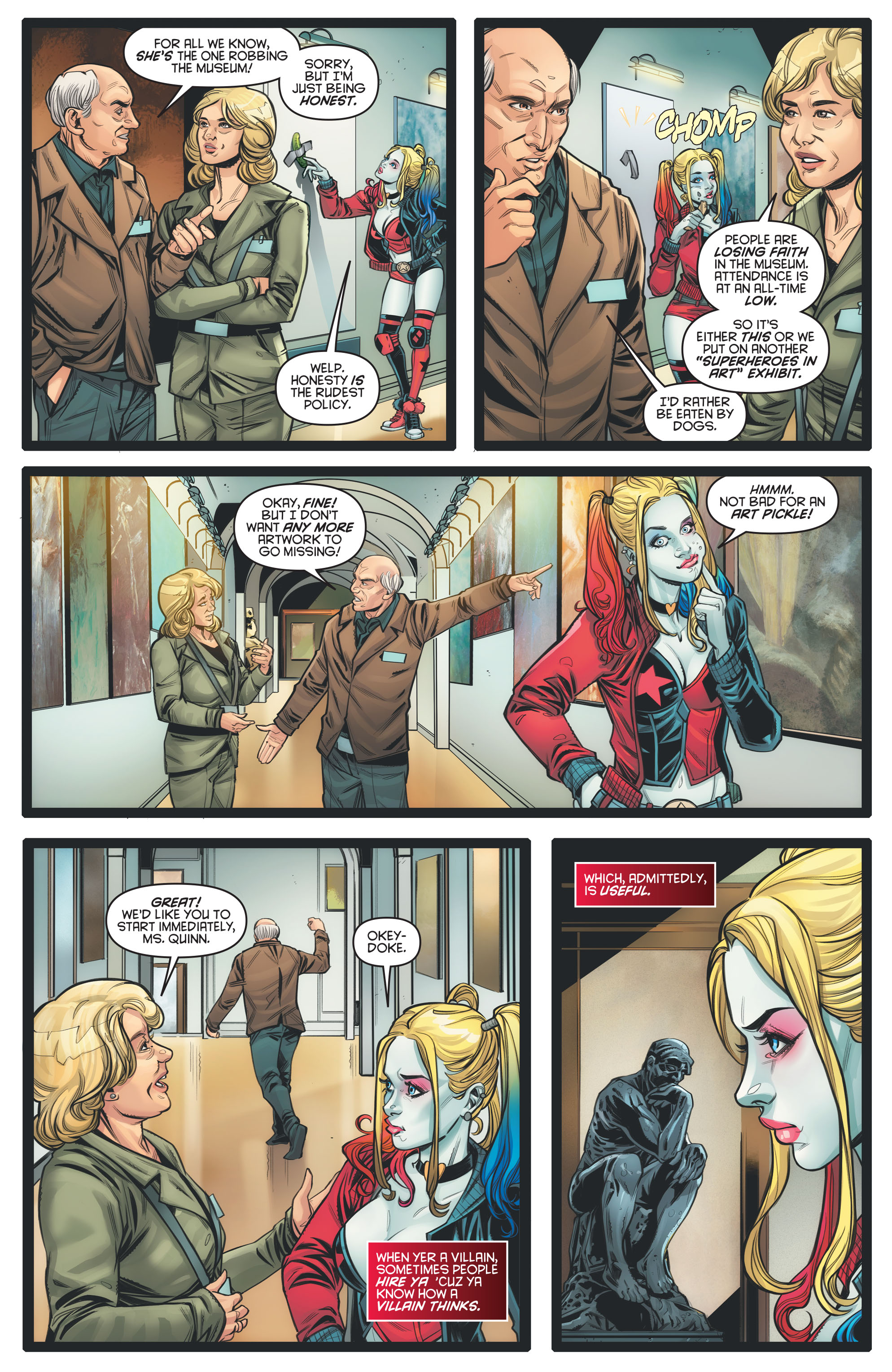 Read online Harley Quinn: Make 'em Laugh comic -  Issue #1 - 5