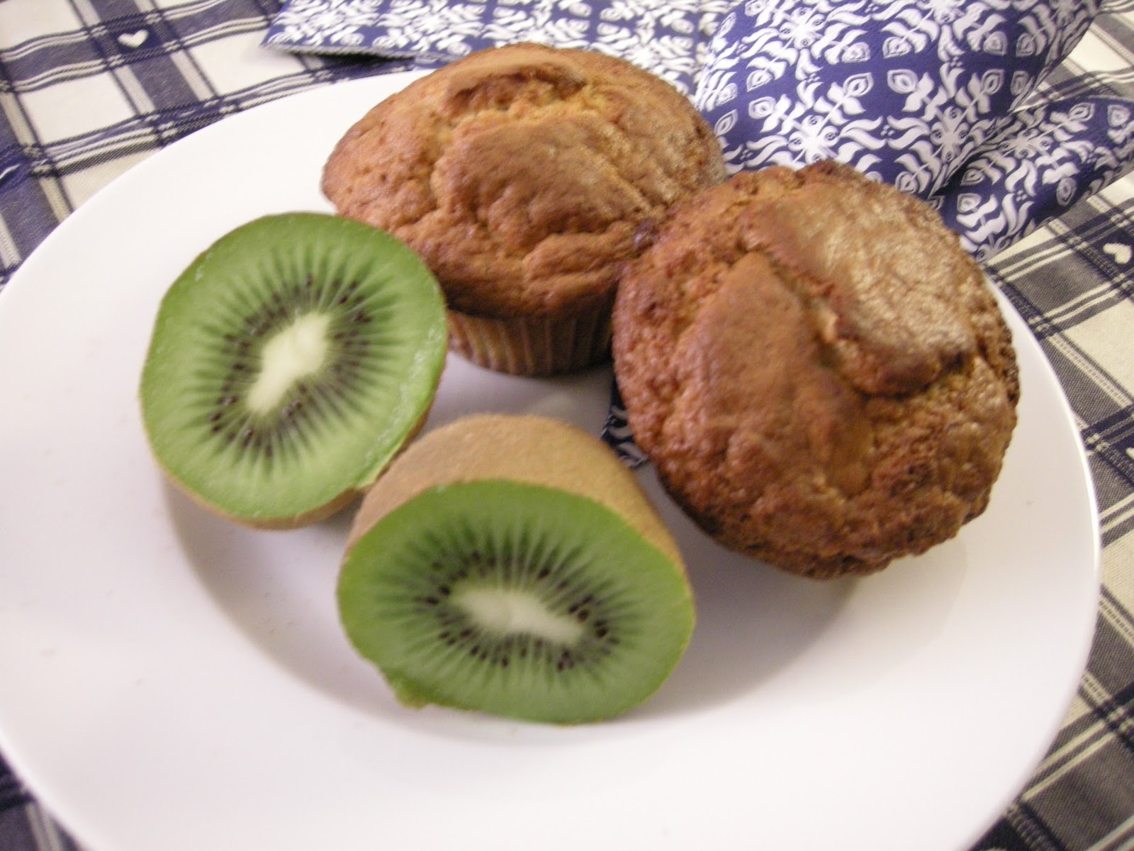 Frullato di ricette: MUFFINS DI KIWI