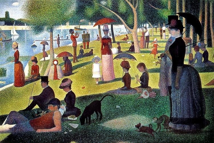 My Art Pleasure.. Una domenica pomeriggio all'isola della Grande Jatte di Seurat