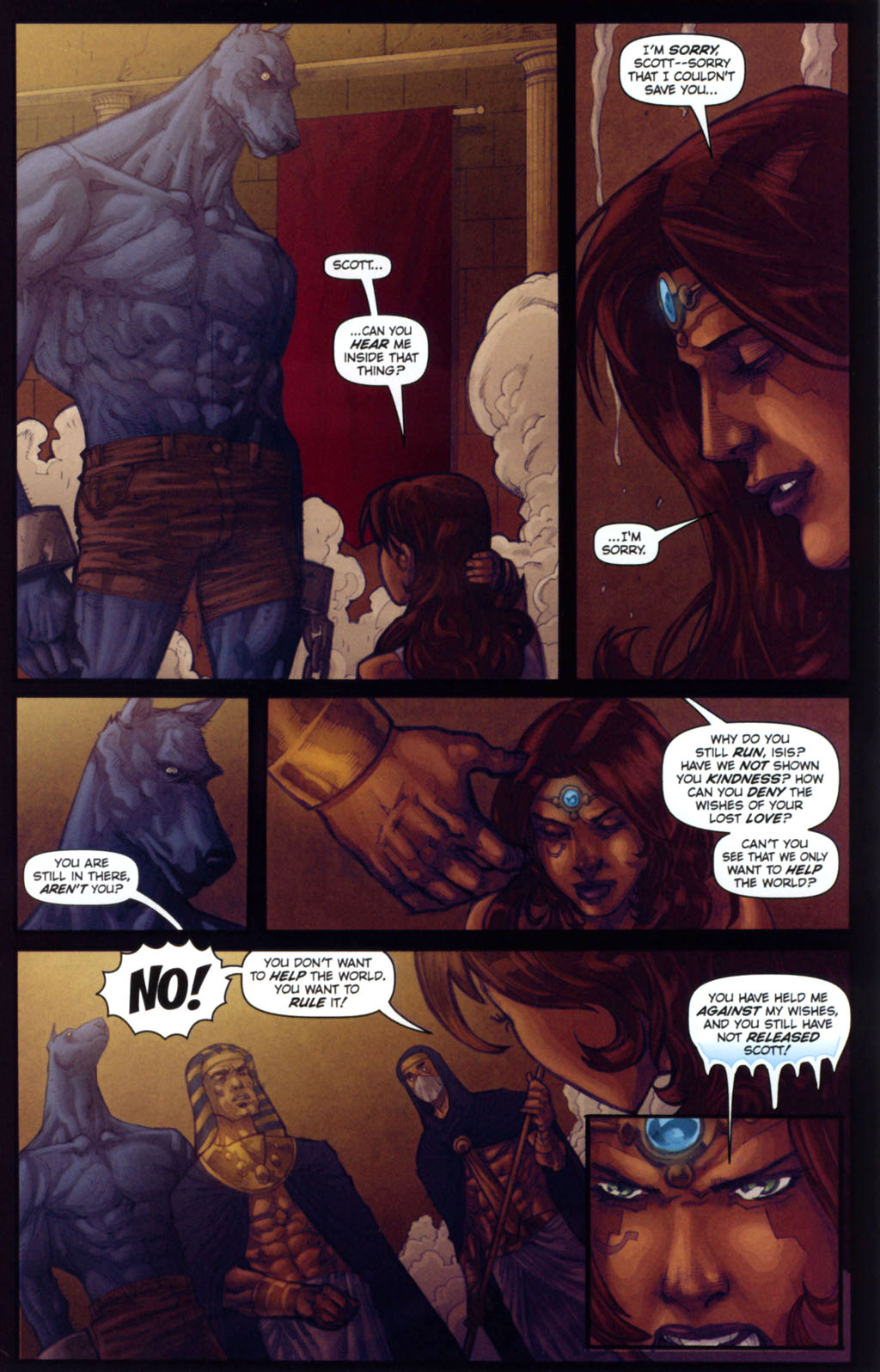 Read online The Legend of Isis comic -  Issue #7 - 21