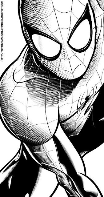 Download SPIDERMAN COLORING: SPIDERMAN COLOURING PAGES