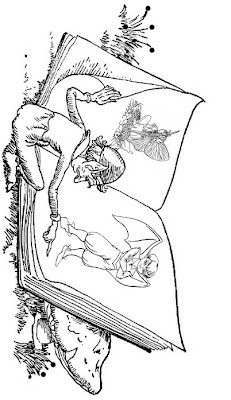 ELF COLORING PAGES | story words pics