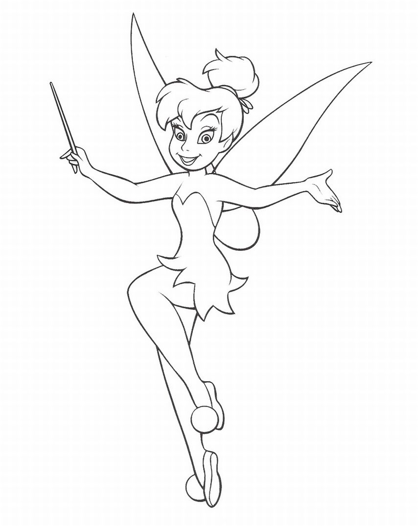 fairie coloring pages - photo #36
