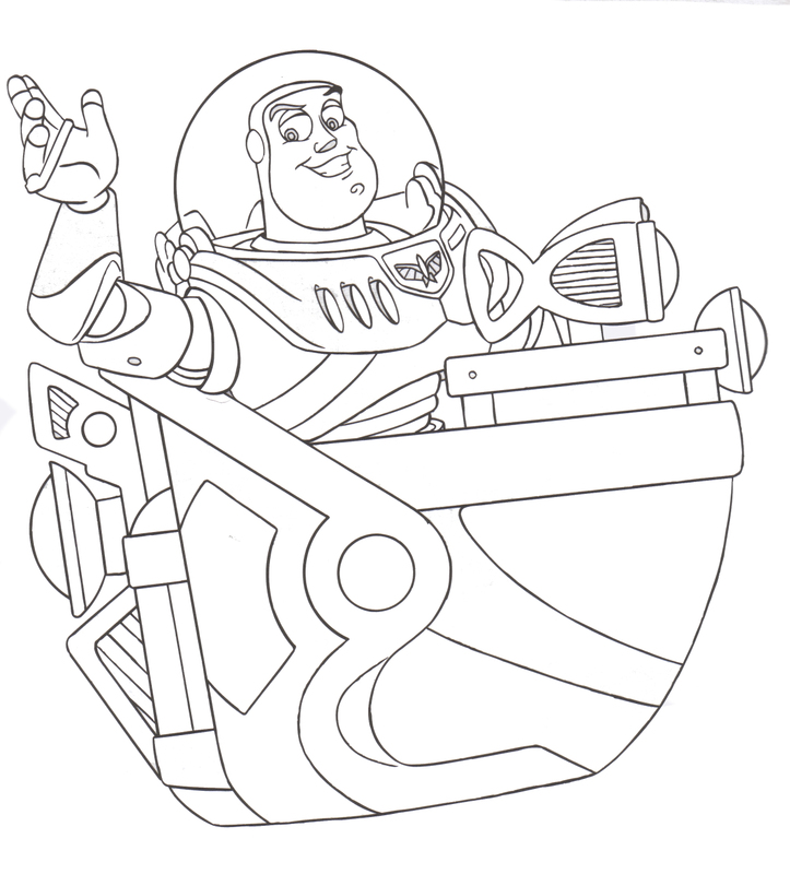 BUZZ LIGHT YEAR COLORING PAGES title=