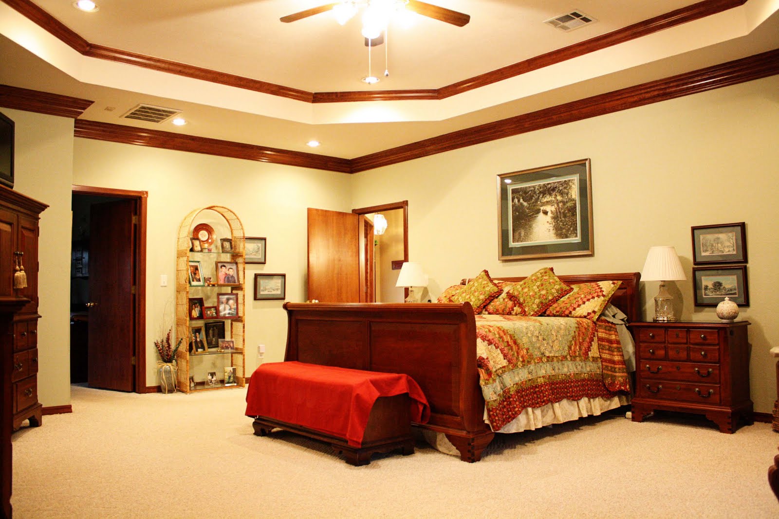 Serene Gated Estate Master Bedroom