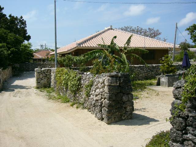 竹富島の家屋