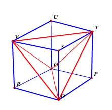 立方体と正四面体