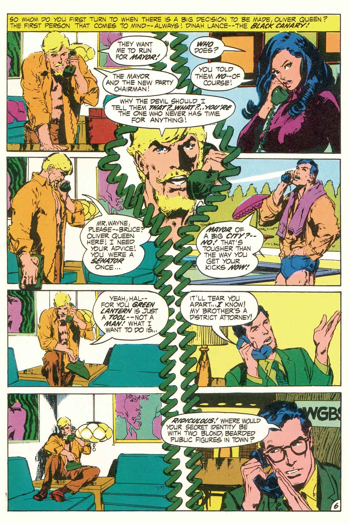 Read online Green Lantern/Green Arrow comic -  Issue #6 - 45