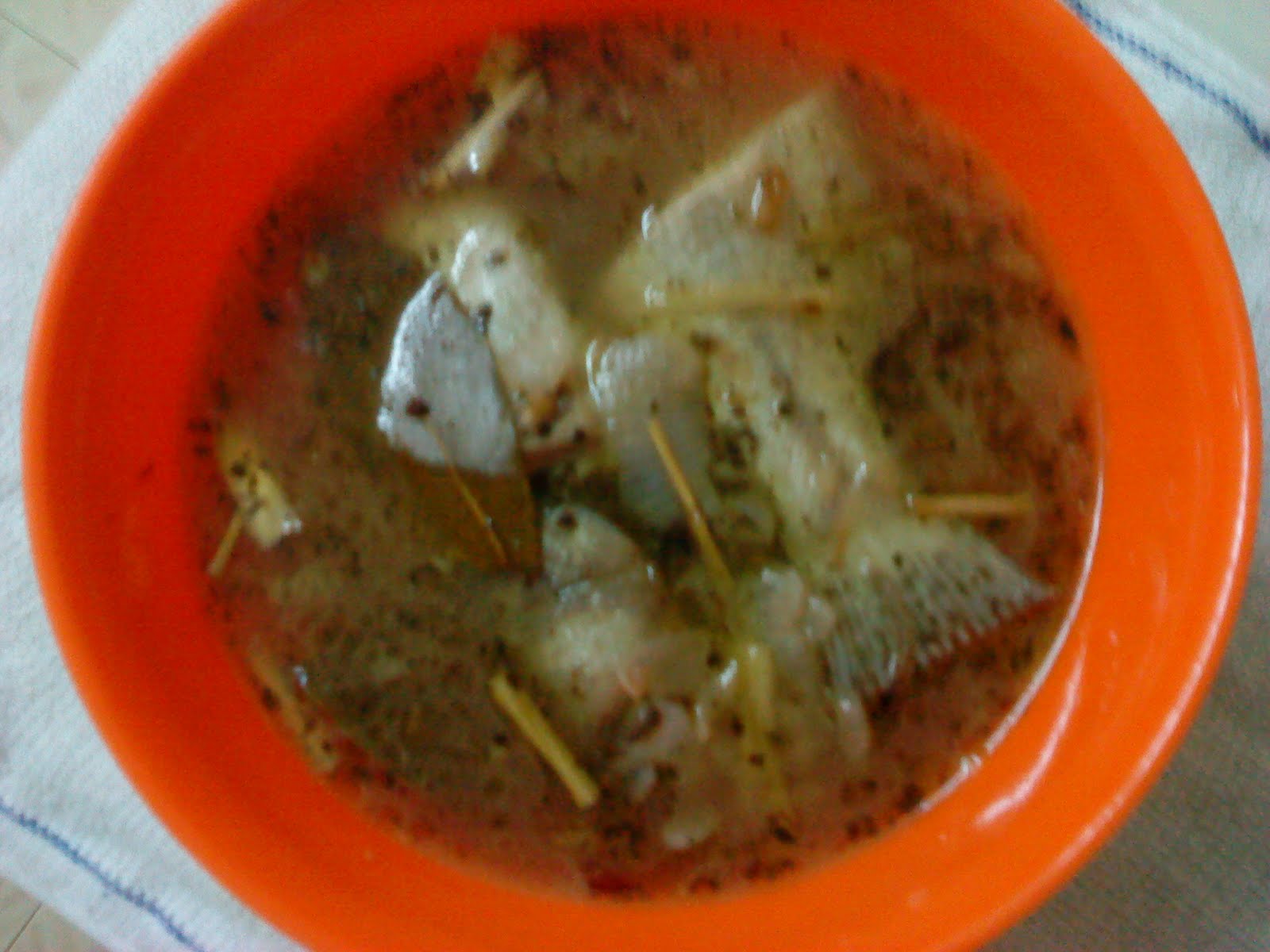 Blog Resepi Masakanku: 11. Sup Rempah Herba Ikan Kerapu 