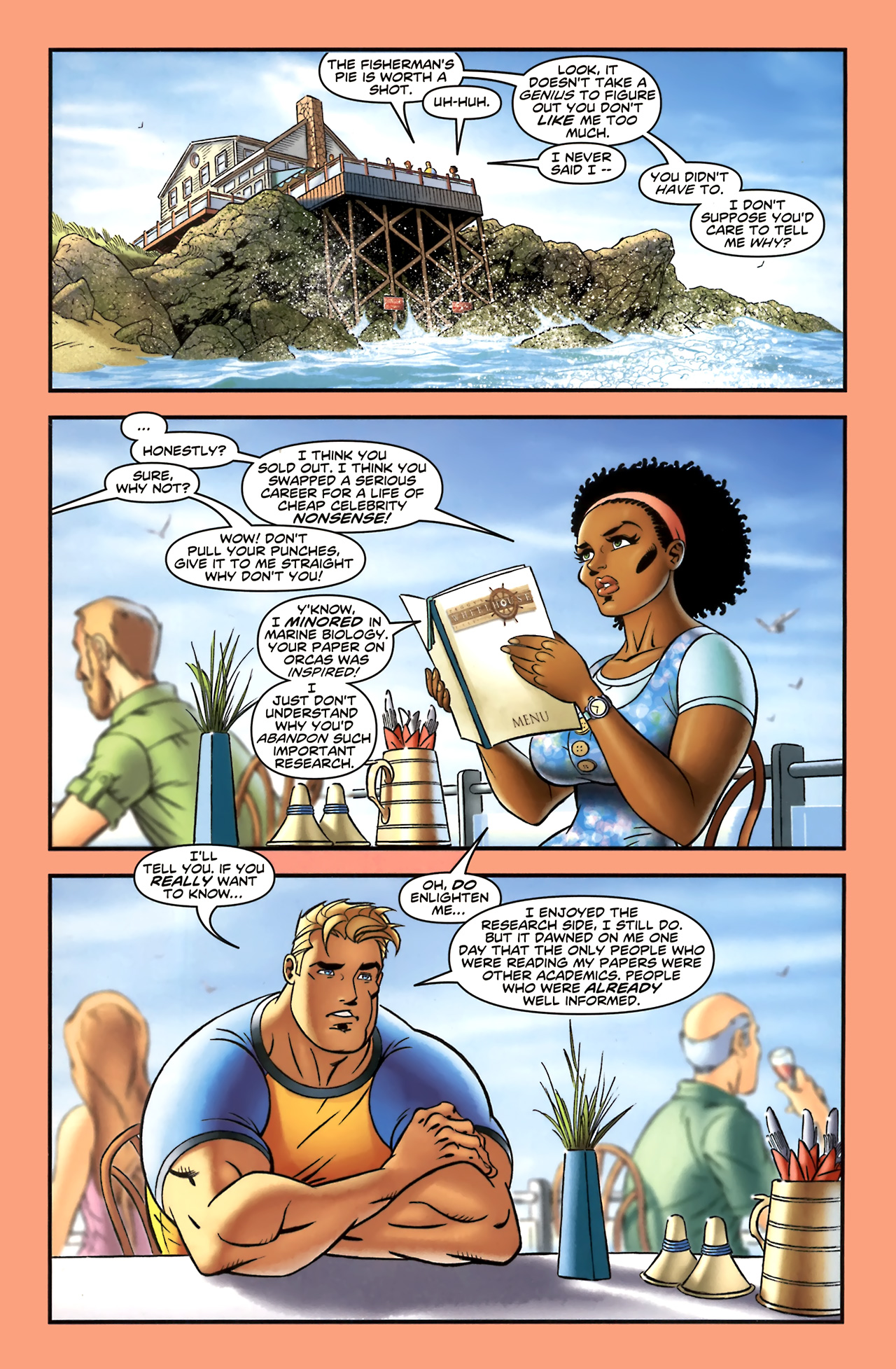 Read online Ian Churchill's Marineman comic -  Issue #2 - 11