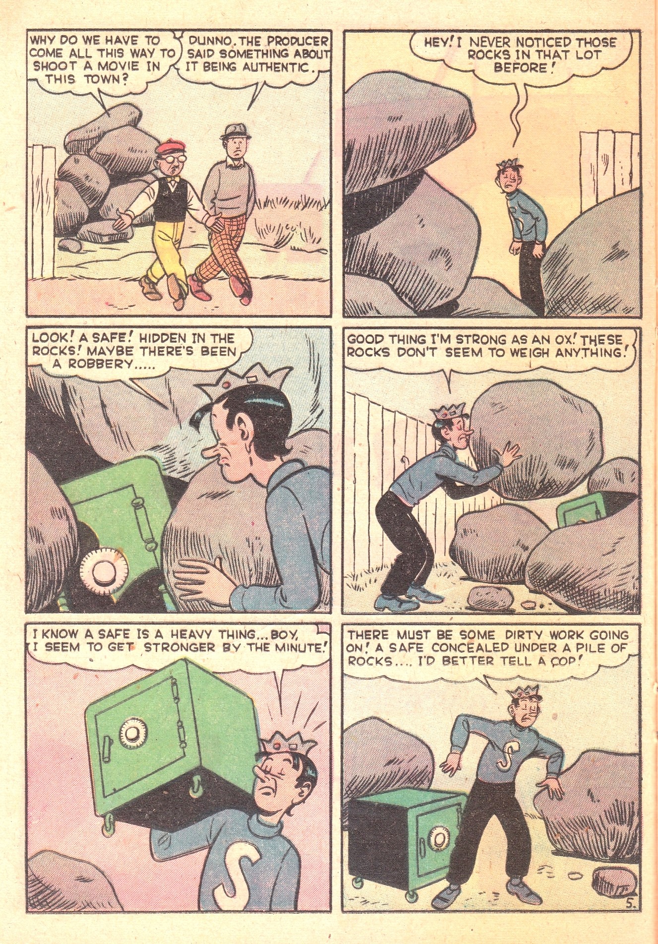 Read online Pep Comics comic -  Issue #92 - 16