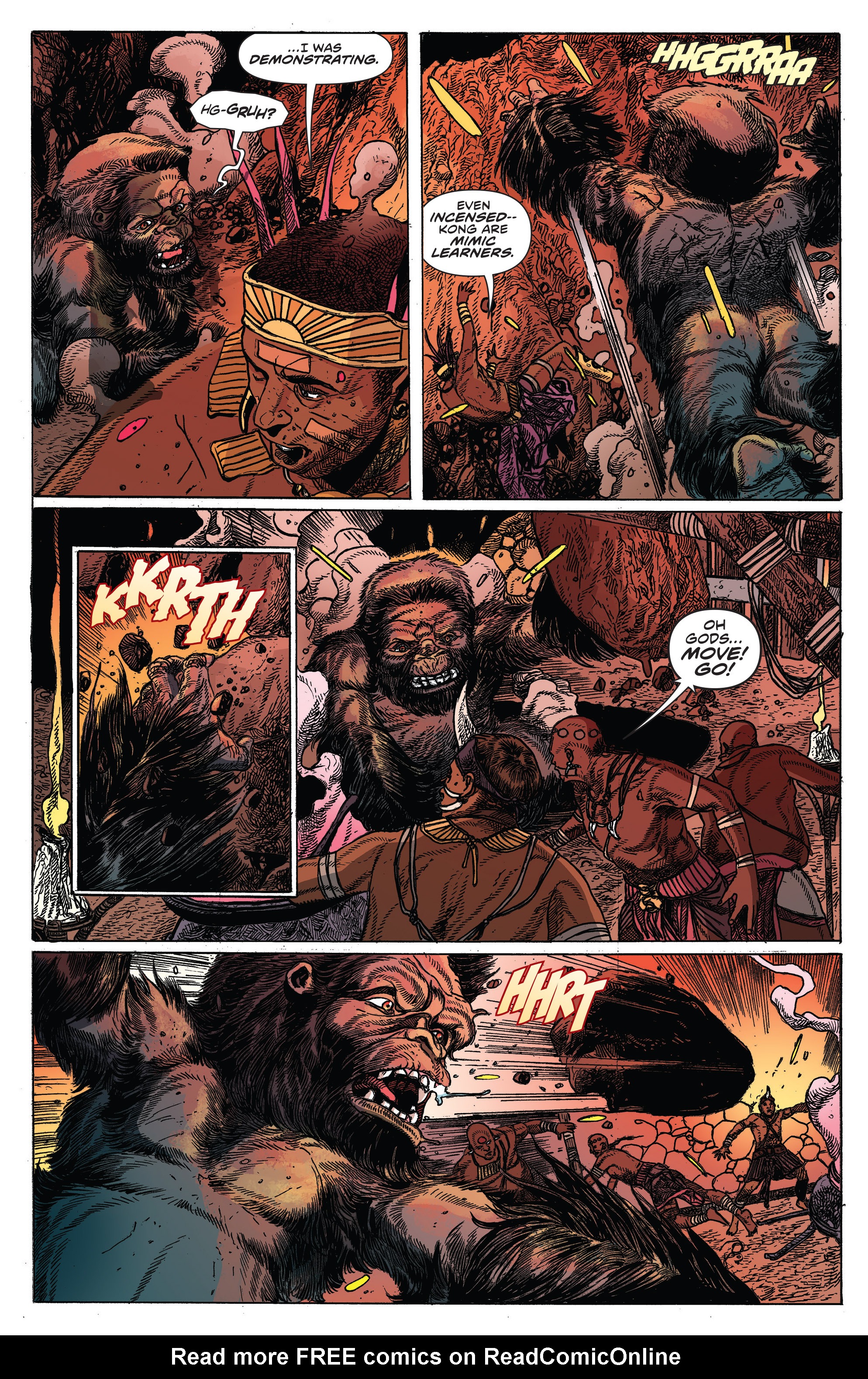 Read online Kong Of Skull Island comic -  Issue #10 - 16