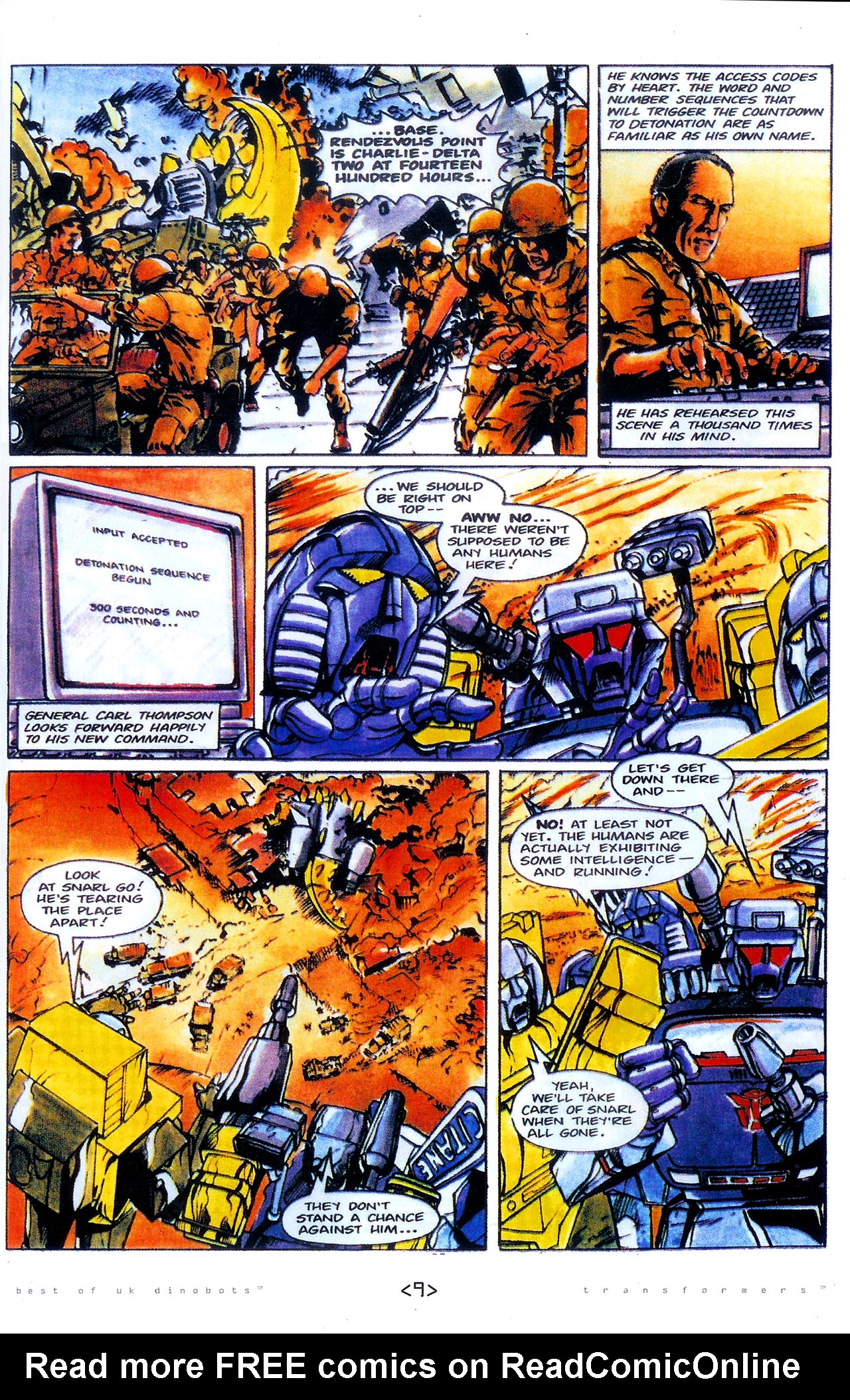 Read online The Transformers: Best of UK: Dinobots comic -  Issue #2 - 12