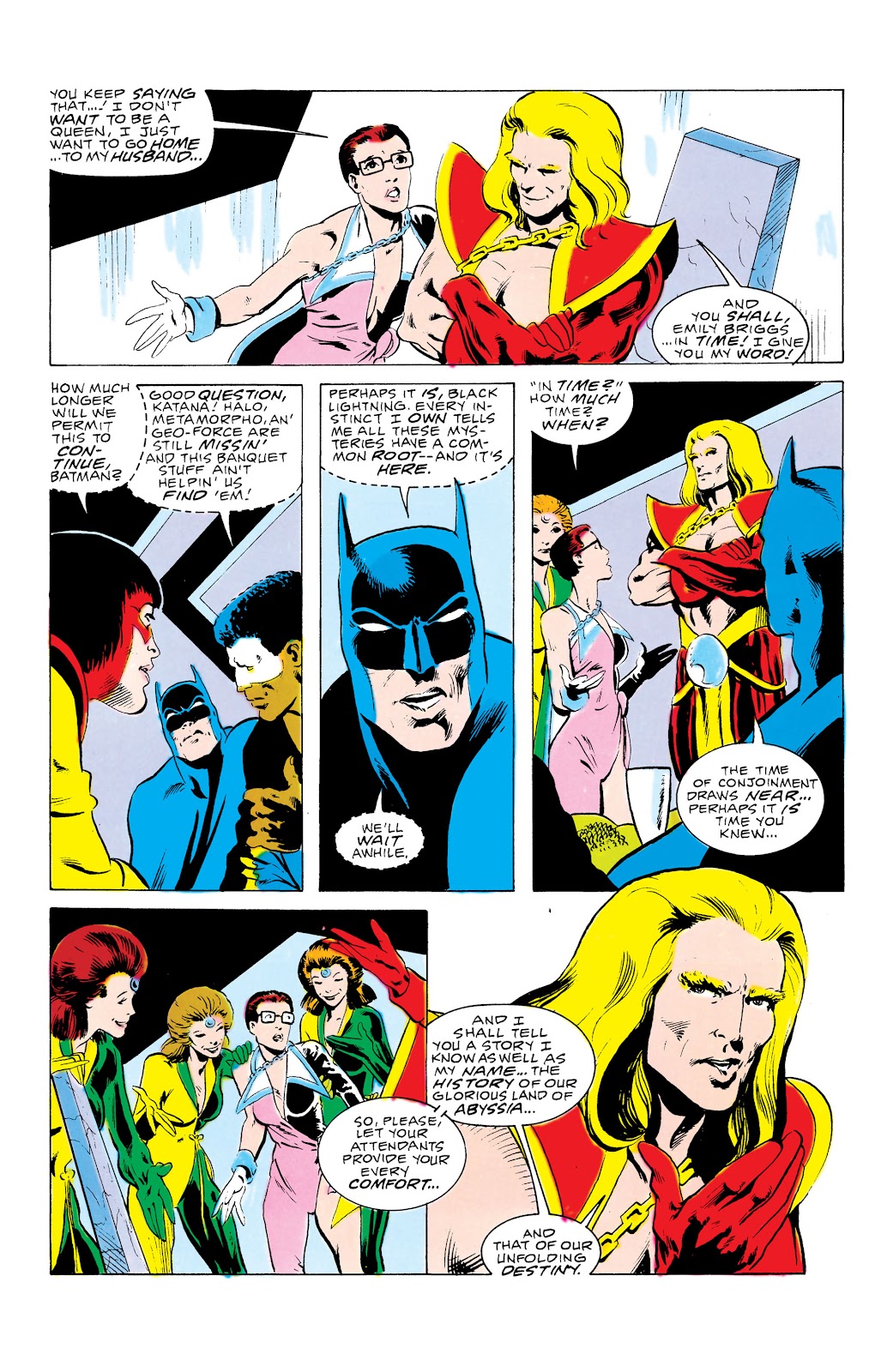 Batman and the Outsiders (1983) issue 30 - Page 4