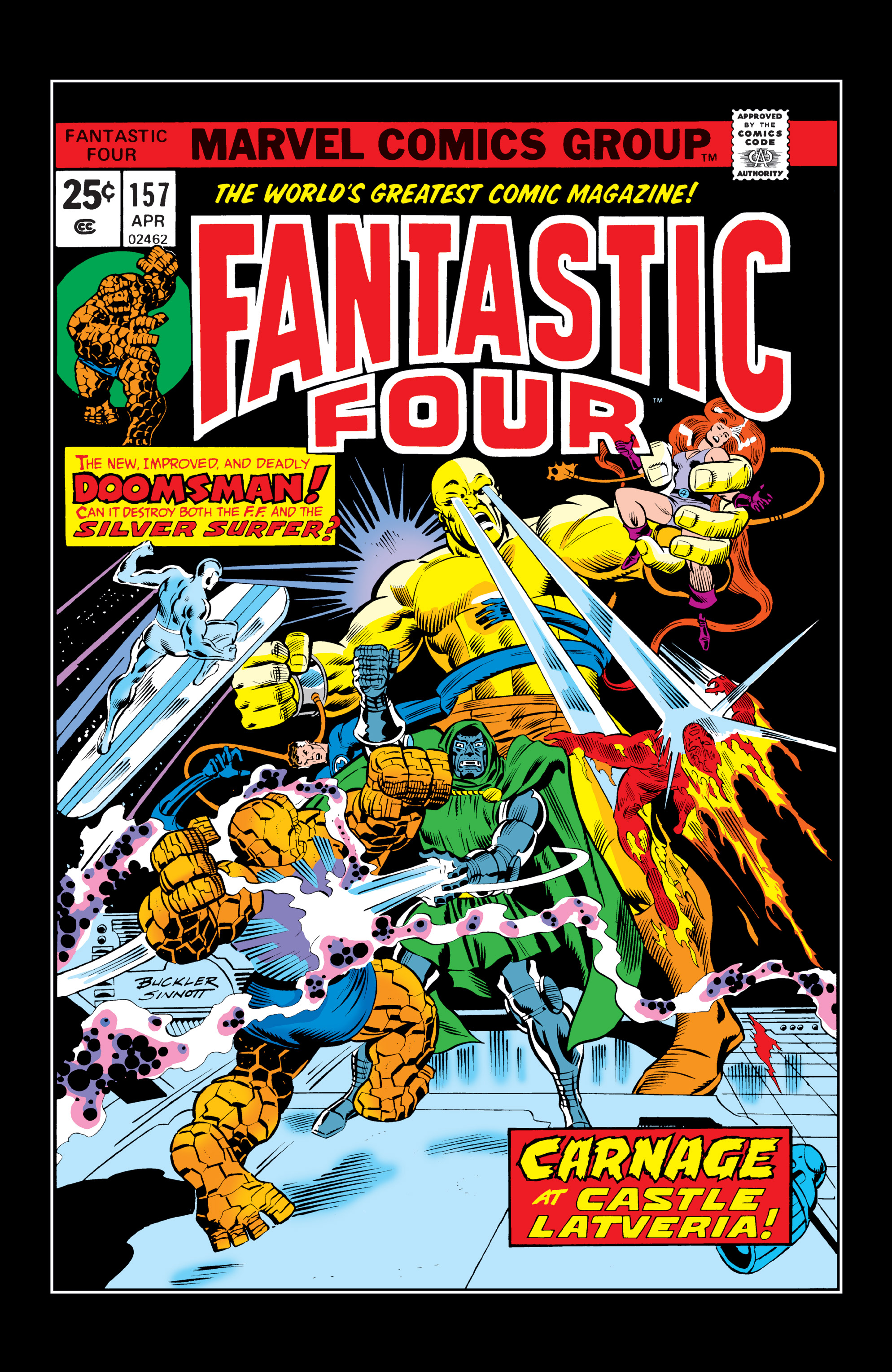 Read online Marvel Masterworks: The Fantastic Four comic -  Issue # TPB 15 (Part 2) - 57