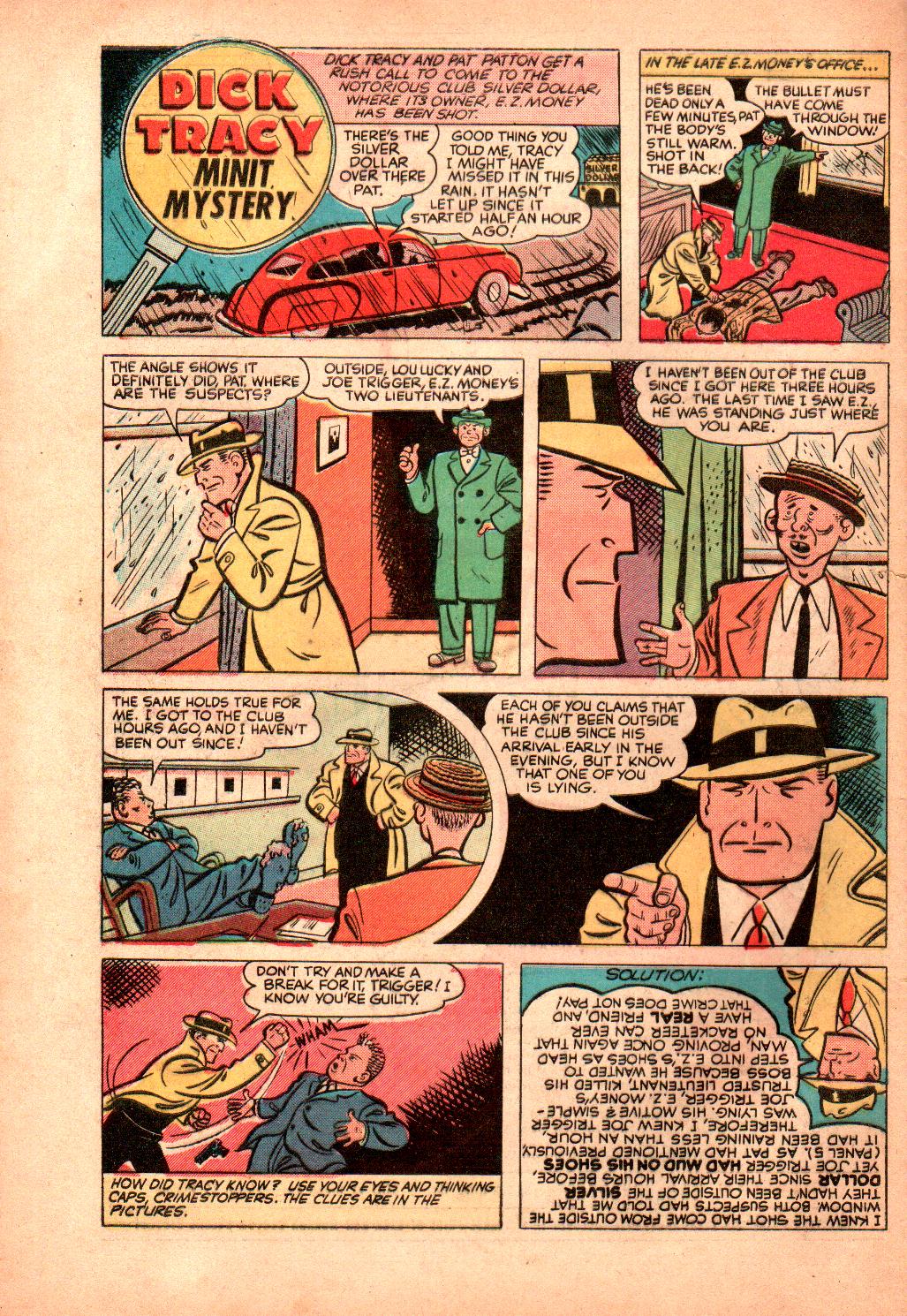 Read online Dick Tracy comic -  Issue #37 - 34