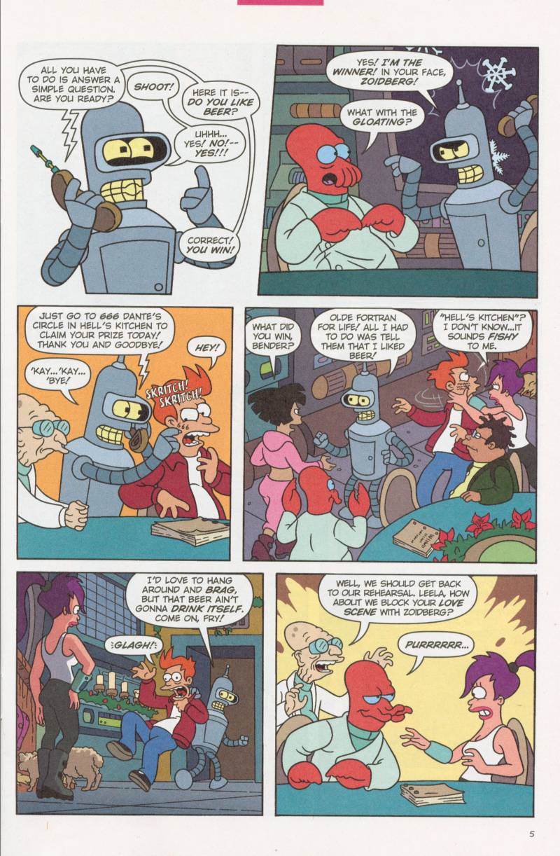 Read online Futurama Comics comic -  Issue #6 - 6