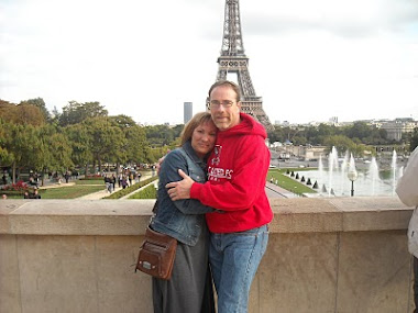 Kim and I in Paris