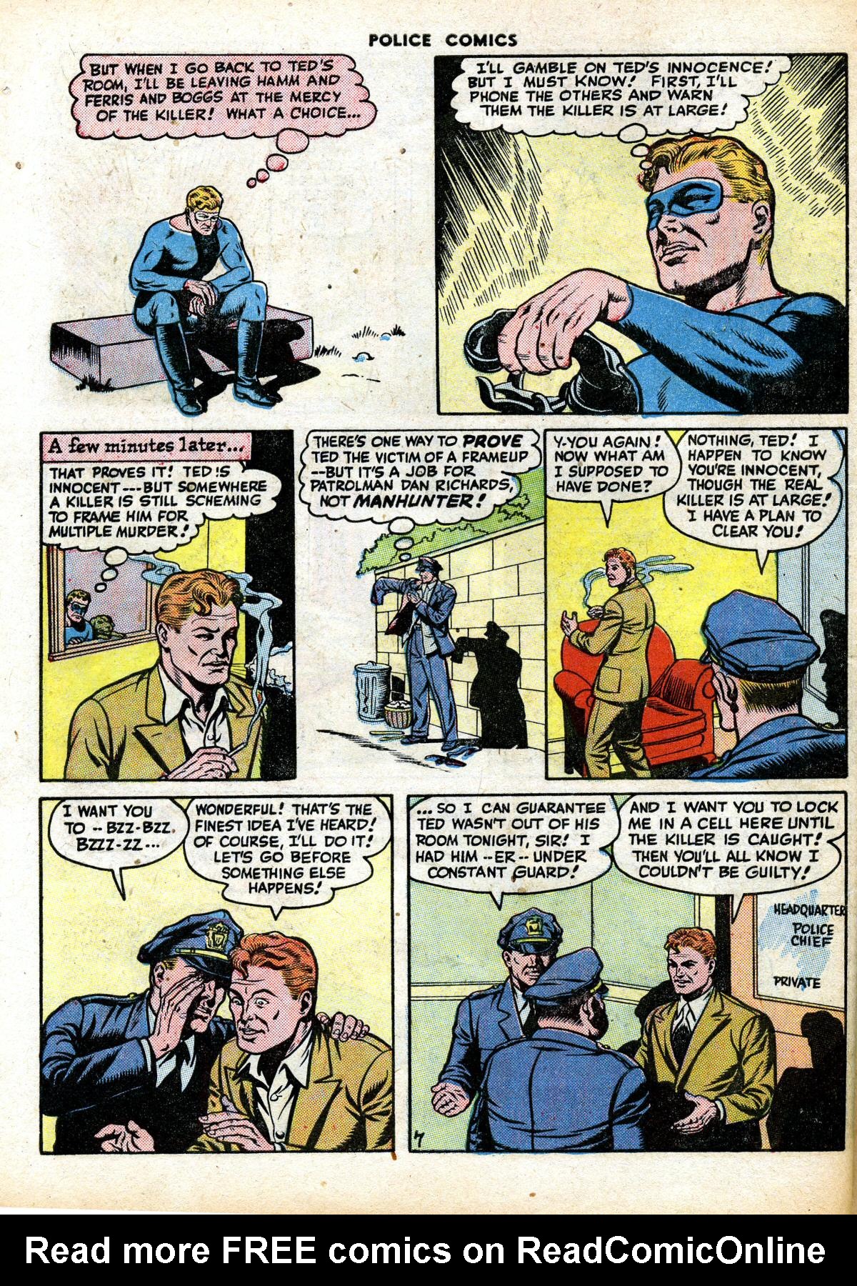 Read online Police Comics comic -  Issue #63 - 54