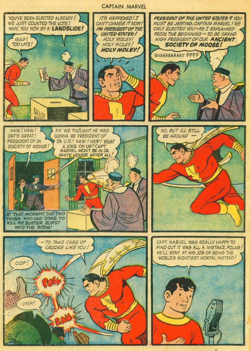 Read online Captain Marvel Adventures comic -  Issue #41 - 38