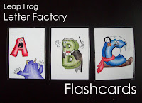 leapfrog letter factory flashcards