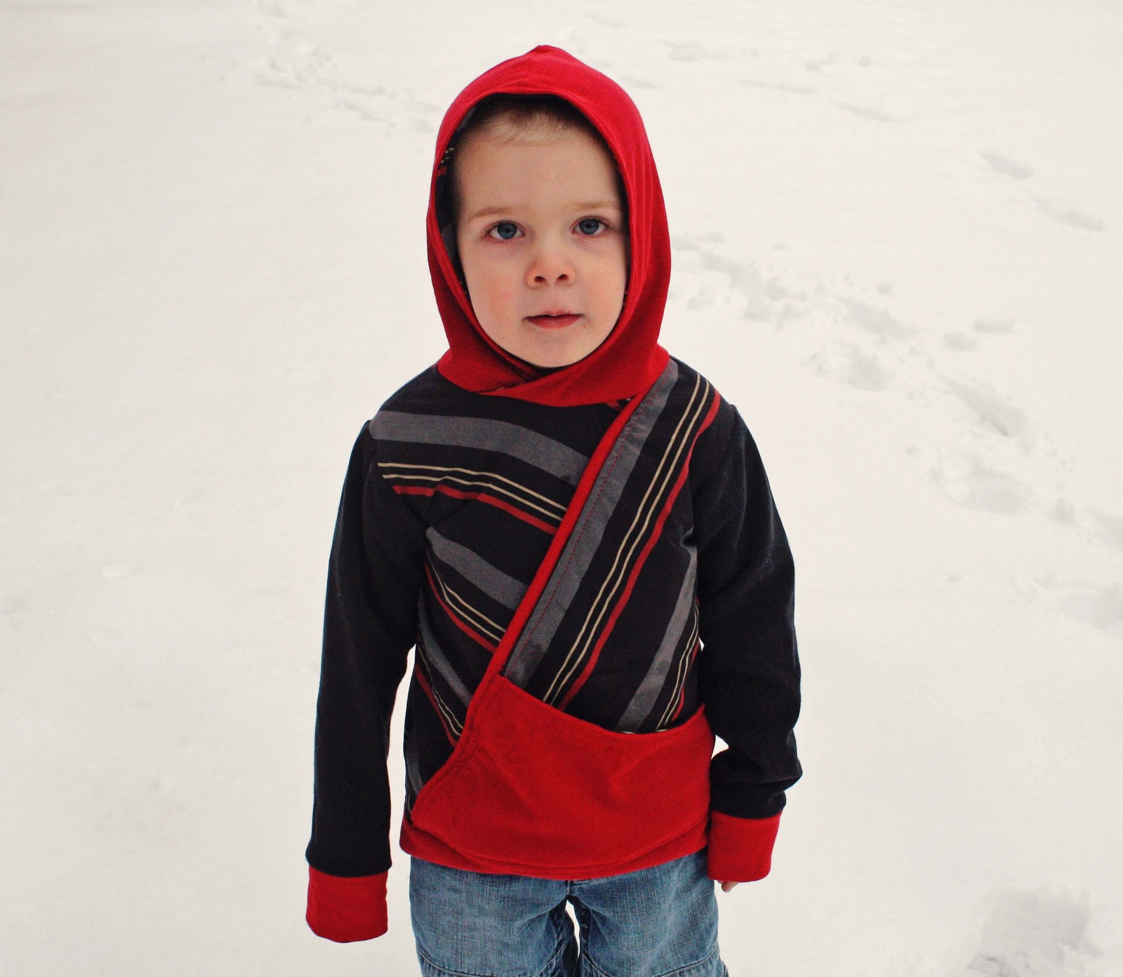 Running With Scissors Hipster Hoodie Sewing Pattern