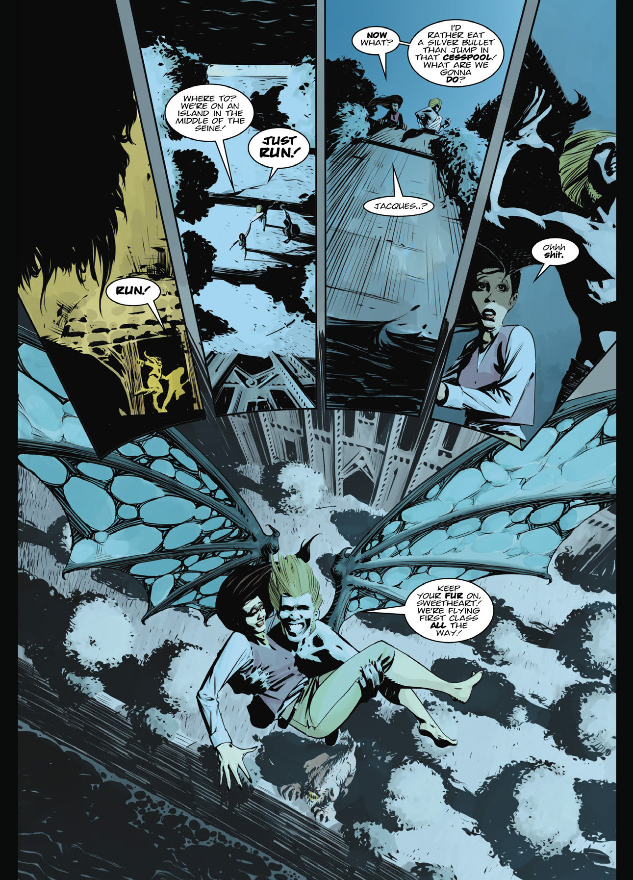 Read online Tharg's Terror Tales Presents Necronauts & A Love Like Blood comic -  Issue # TPB - 77