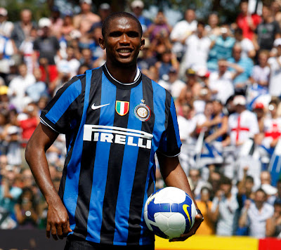 FootBall Spot Star: New Player Inter Milan Samuel Eto'o Pictures