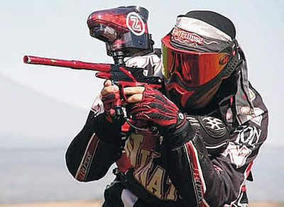 I want to play PAINTBALL!