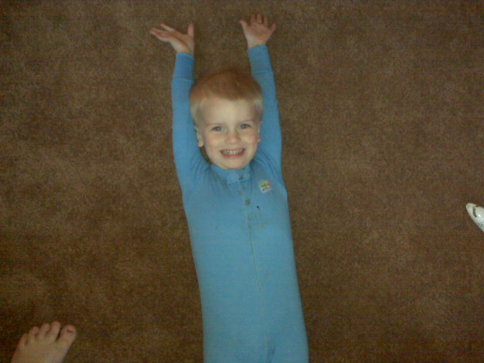 Mixed Nuts my boys in their long johns