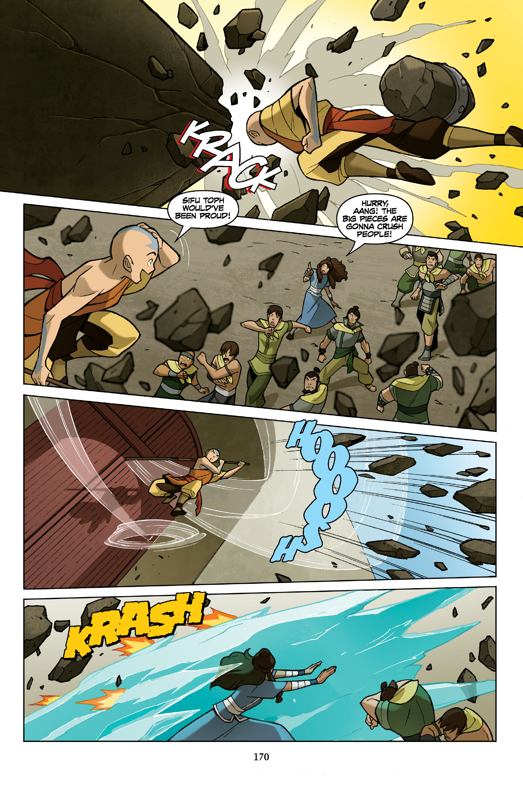 Read online Nickelodeon Avatar: The Last Airbender - The Promise comic -  Issue # _TPB Omnibus (Part 2) - 71