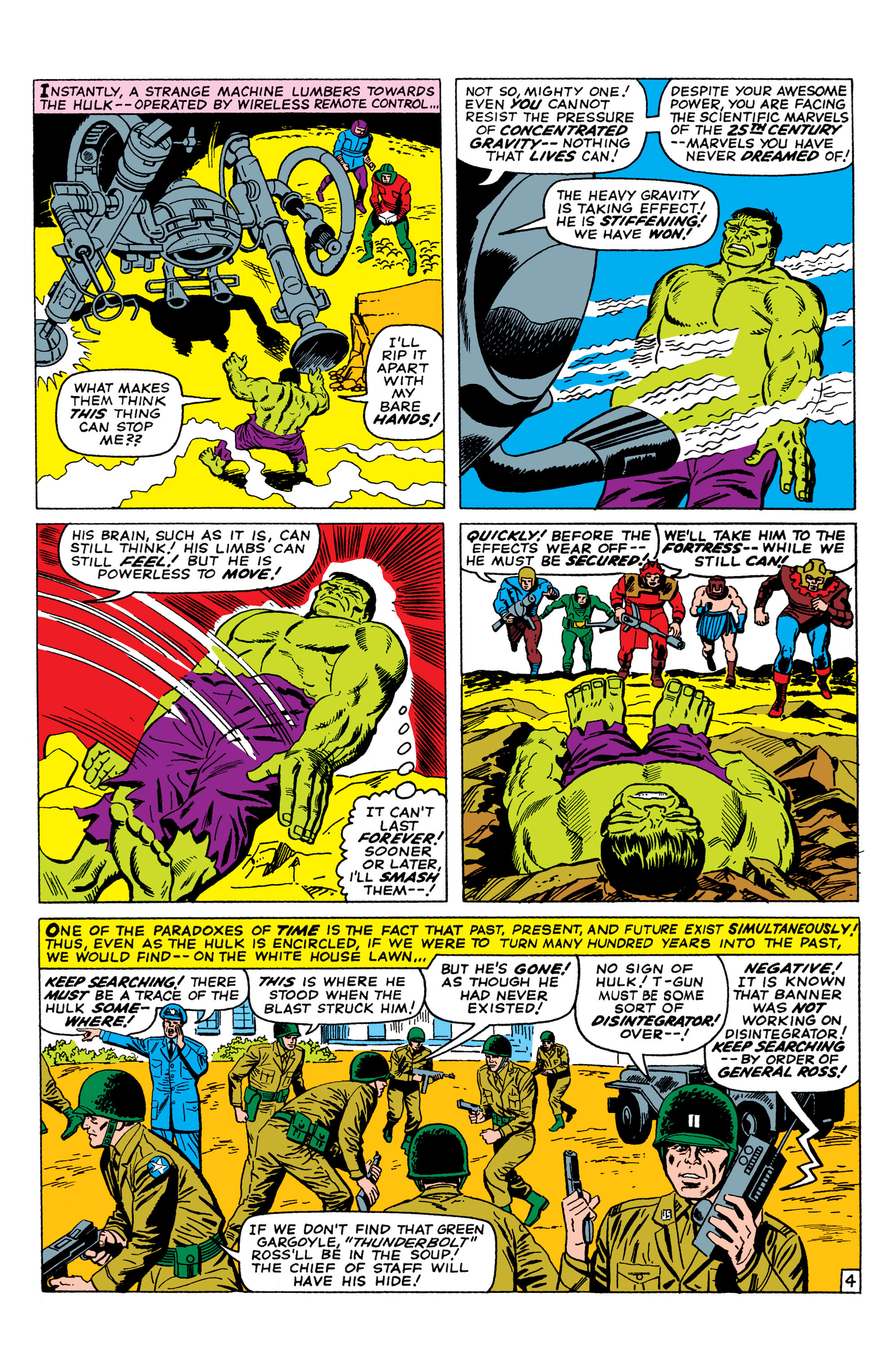 Read online Marvel Masterworks: The Incredible Hulk comic -  Issue # TPB 2 (Part 3) - 4