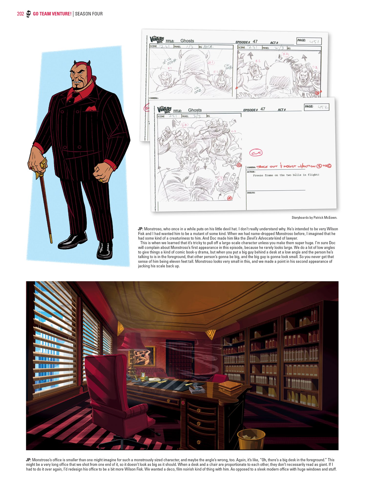 Read online Go Team Venture!: The Art and Making of The Venture Bros. comic -  Issue # TPB (Part 3) - 1