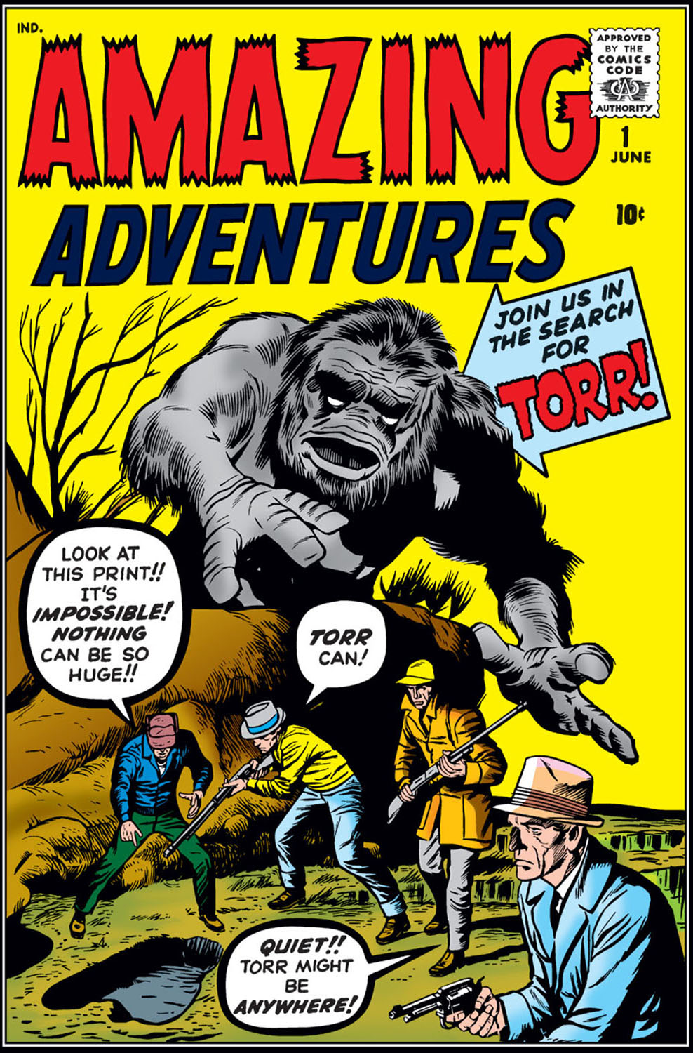 Read online Amazing Adventures (1961) comic -  Issue #1 - 1