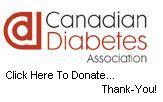 Please Donate To The Canadian Diabetes Association