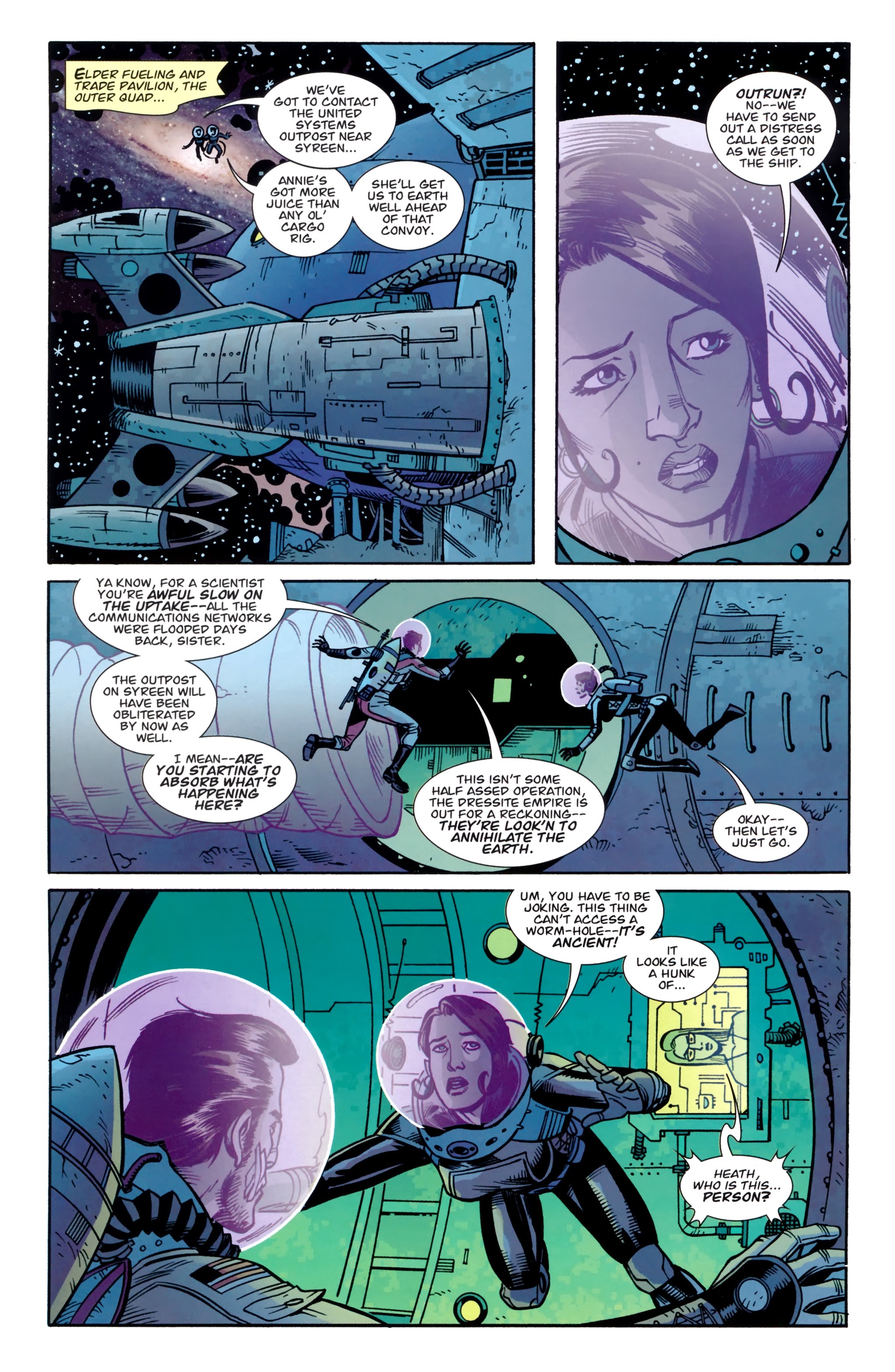 Read online Fear Agent comic -  Issue #3 - 3