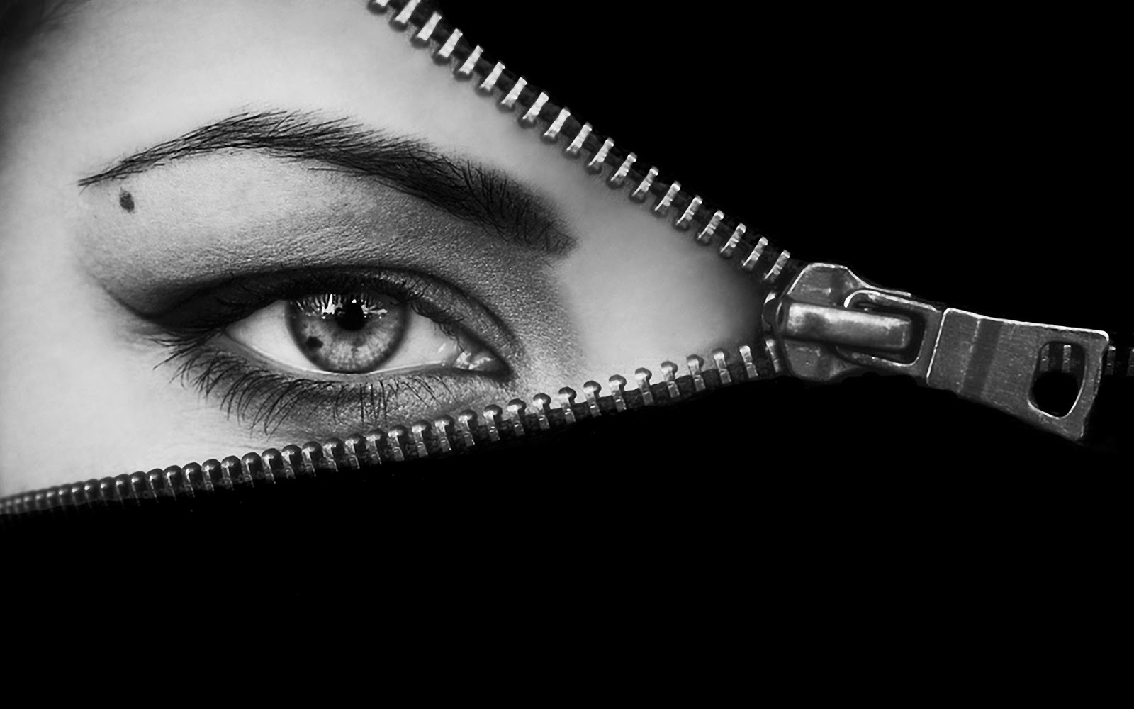 free wallpaper hd Free WallpaperGirl Eye Zipper
