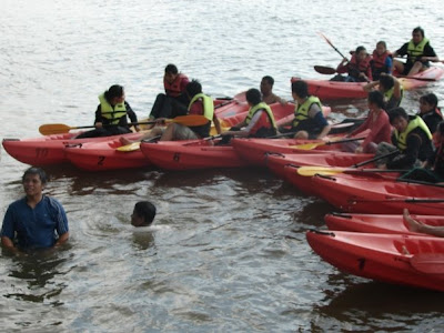 Pasukan Pengakap  Kelana  Terbuka 1033 Kayaking with PAP 