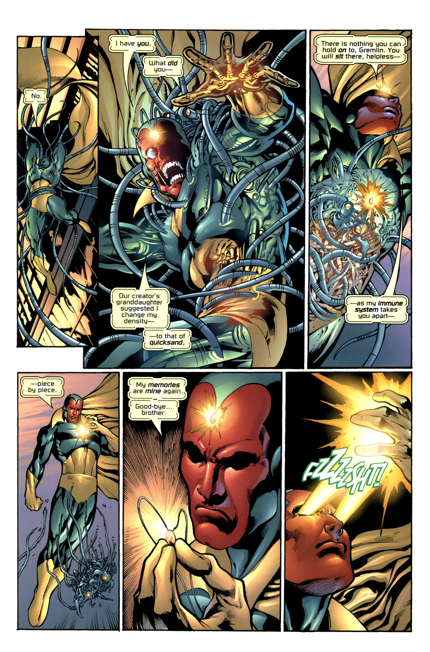 Read online Avengers Icons: The Vision comic -  Issue #4 - 22