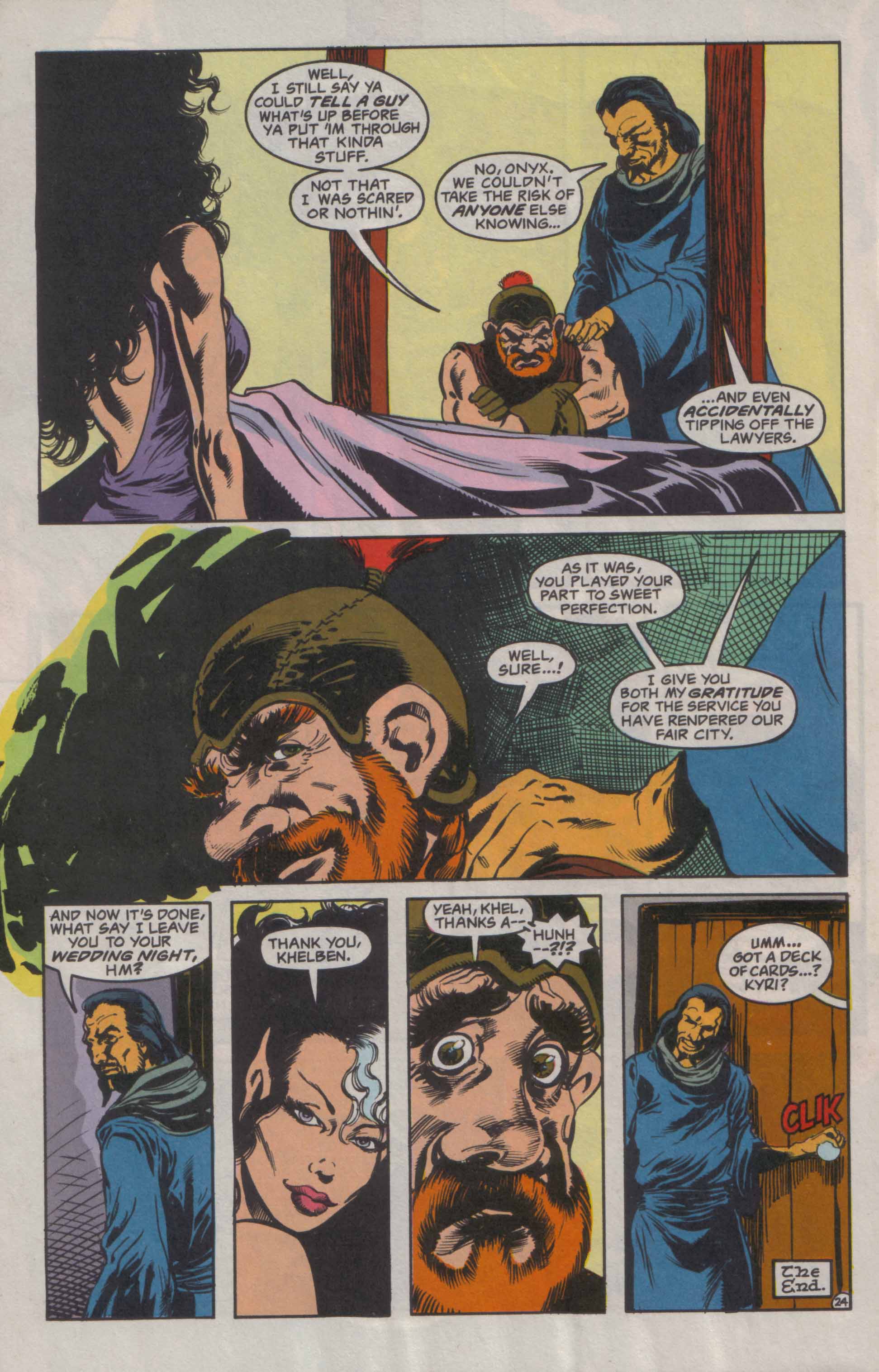 Read online Advanced Dungeons & Dragons comic -  Issue #23 - 25