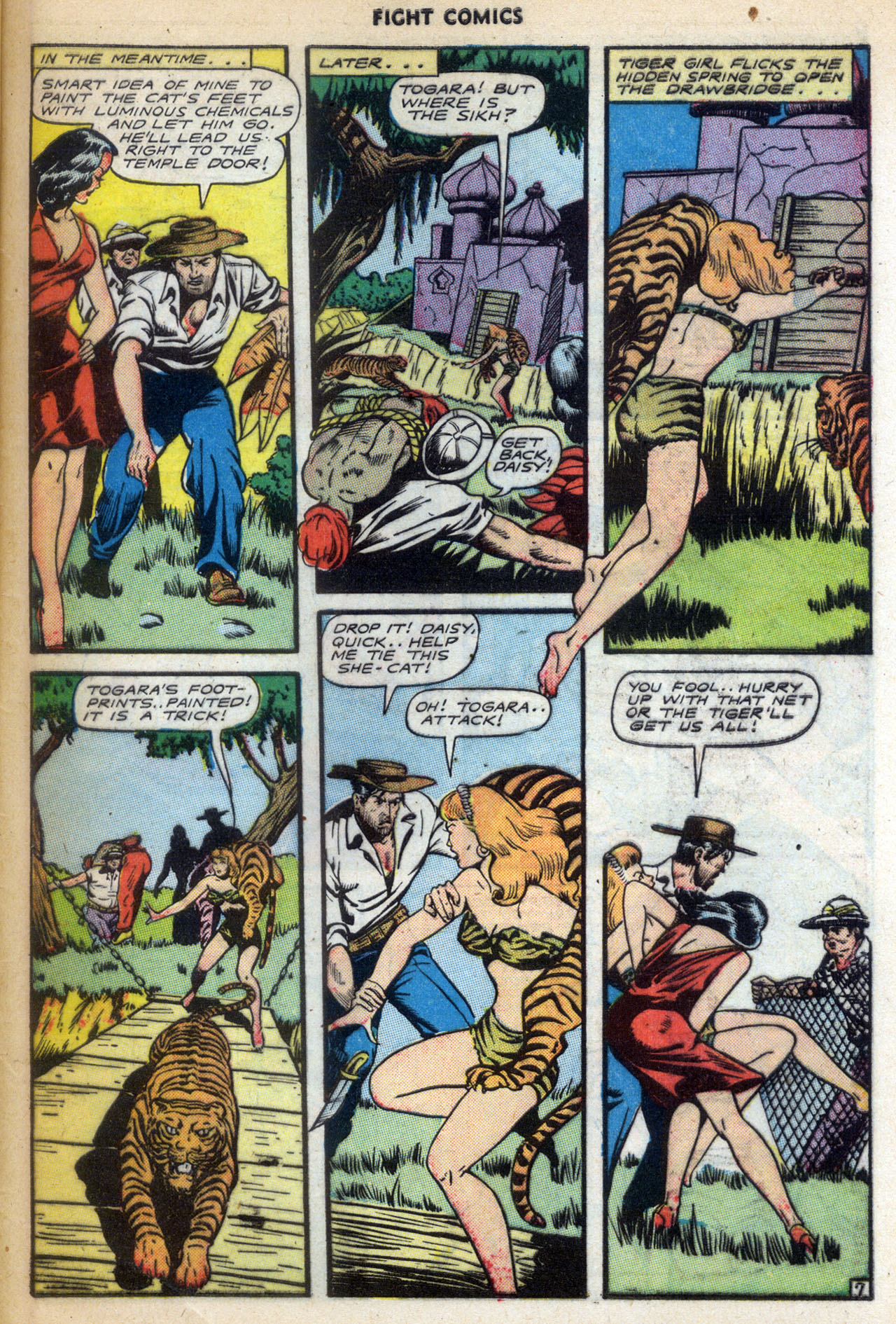 Read online Fight Comics comic -  Issue #43 - 47