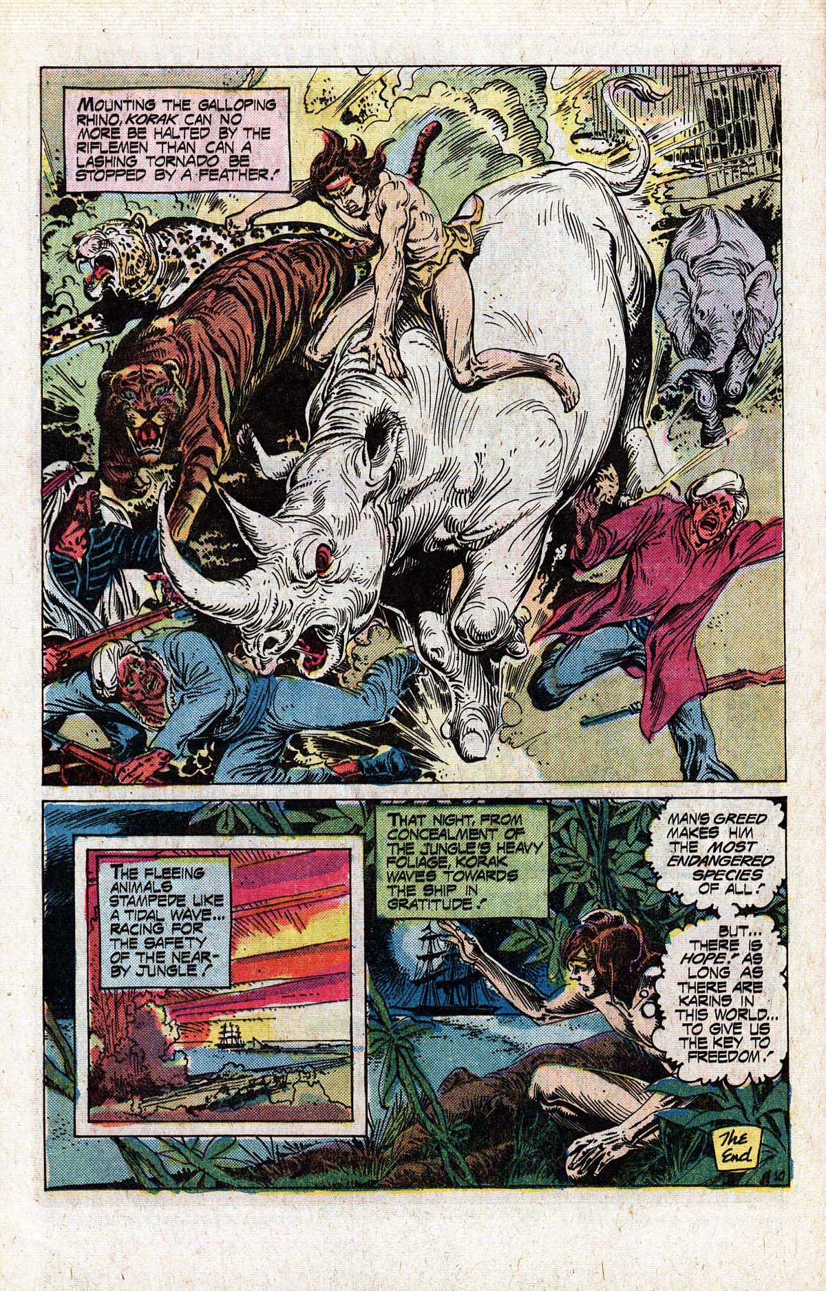 Read online Korak, Son of Tarzan (1972) comic -  Issue #57 - 18