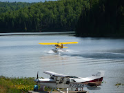 Bush plane for viewing Denali...Fish Lake