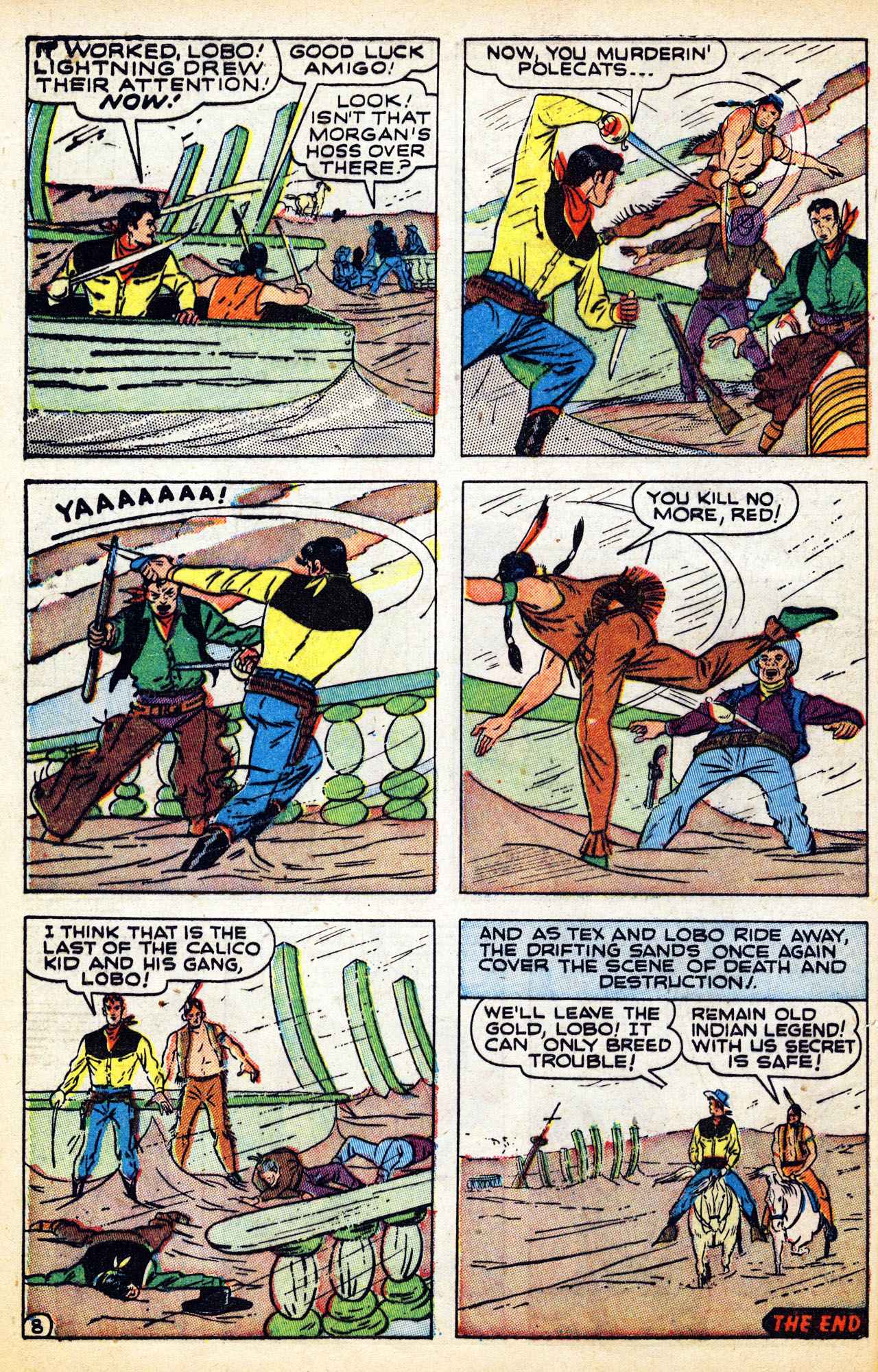 Read online Tex Morgan comic -  Issue #5 - 32