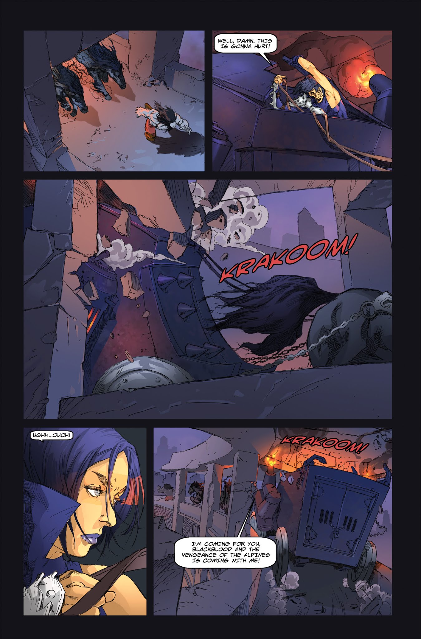 Read online Boundead comic -  Issue #1 - 9